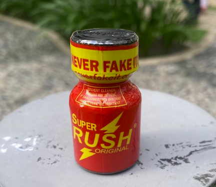 Popper Super Rush original đỏ đen 10ml 30ml review chính hãng Mỹ